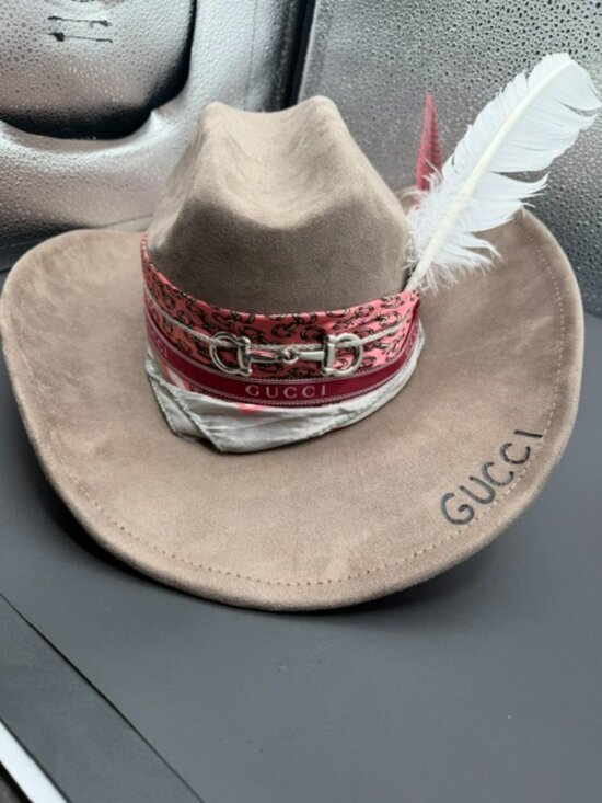 UNIQUE NOVELTY HAND MADE COWBOY HAT main image 6
